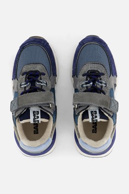 Velcro Sneakers blauw Leer