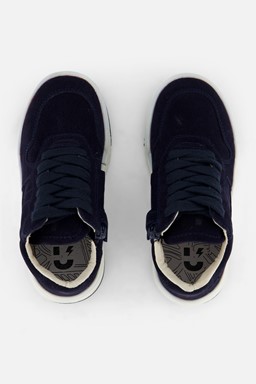 Sneakers blauw Imitatieleer