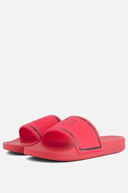 Agua Coppa Slippers rood Rubber