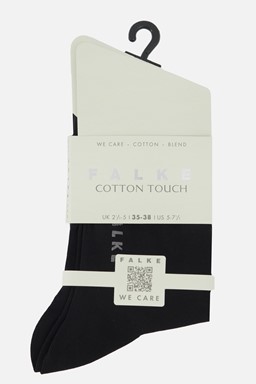 Cotton Touch Sokken zwart Textiel