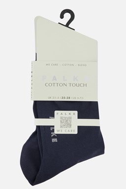 Cotton Touch Sokken blauw Textiel