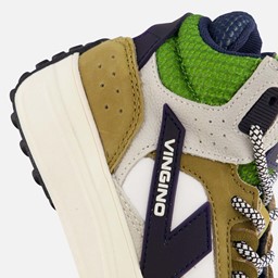 Vito Mid Sneakers groen Leer