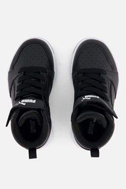 Rebound v6 Mid Sneakers zwart Imitatieleer