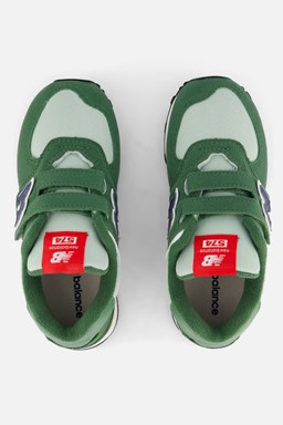 574 Sneakers groen Textiel