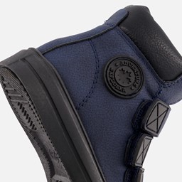 Velcro Sneakers blauw Imitatieleer