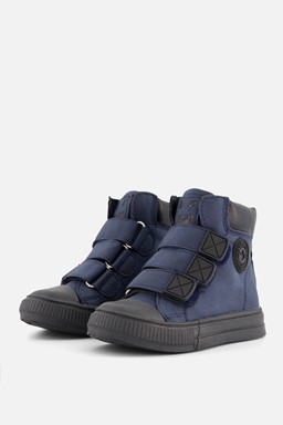 Velcro Sneakers blauw Imitatieleer