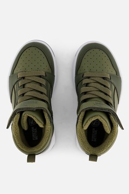 Rebound v6 Mid Sneakers groen Leer
