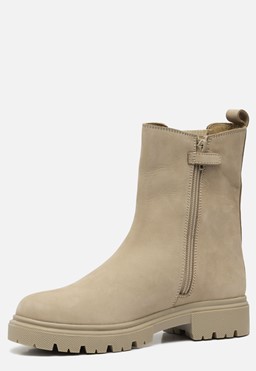 Chelsea boots beige Leer 42703