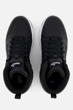 Rebound v6 Mid Sneakers zwart Imitatieleer