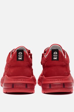 Sneakers rood Suede
