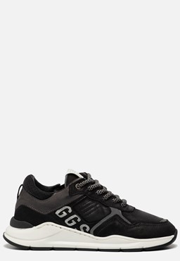 Sneakers zwart Leer 88346