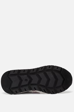 Velcro Sneakers wit Leer