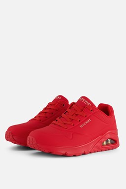 Uno Sneakers rood Synthetisch