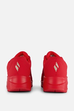 Uno Sneakers rood Synthetisch