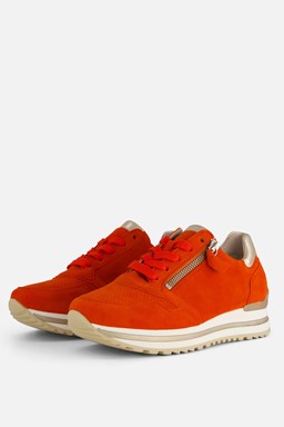 Sneakers oranje Suede