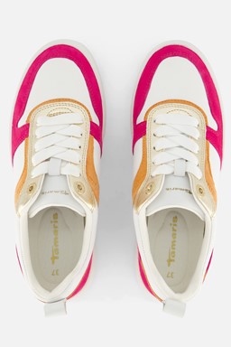Sneakers roze Imitatieleer