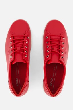 Soft 2.0 Sneakers rood Leer