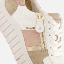 Comfort Sneakers beige Leer