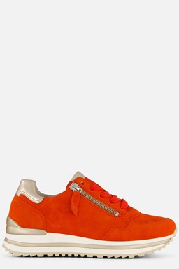 Sneakers oranje Suede