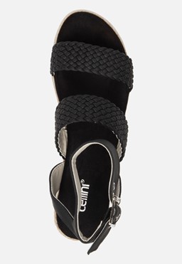 Sandalen zwart 221504