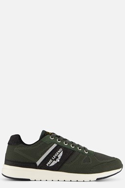 Dornierer Sneakers groen Textiel