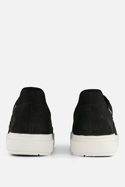 Allston Low Sneakers zwart Nubuck