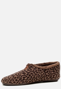 Pantoffels luipaard Textiel 270213