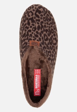 Pantoffels luipaard Textiel 270213