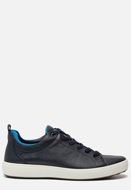 Sneakers Blauw Leer 308005