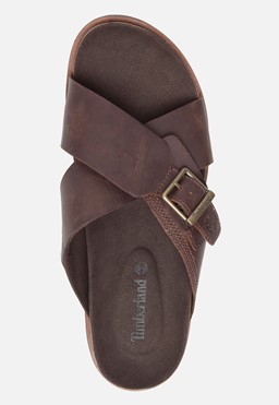 Amalfi Vibes Cross slippers bruin