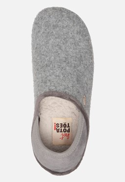 Pantoffels grijs