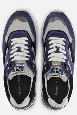 De Runner 02.01 Sneakers blauw