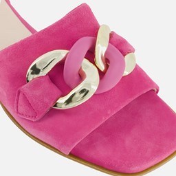 Slippers roze Suede