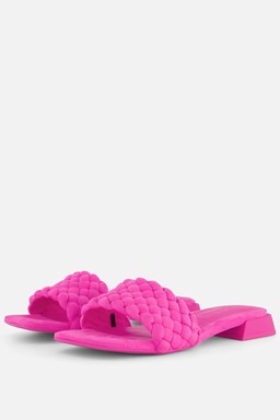 Slippers roze Textiel