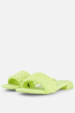 Slippers groen Textiel