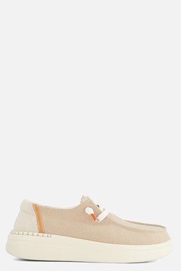 Wendy Rise Instappers beige Canvas