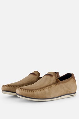 Chesley Instappers beige Suede