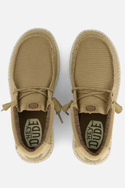 Wally Sport Instappers bruin Canvas