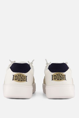 Hudson Sneakers wit Canvas