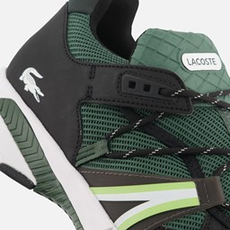 L003 Sneakers groen Imitatieleer