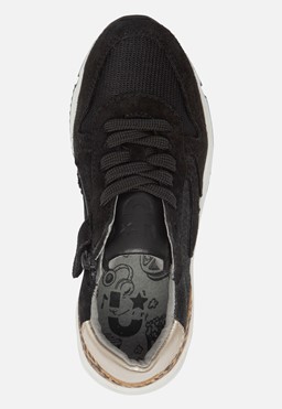 Sneakers zwart Leer 42609