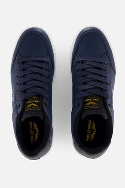 Danville Sneakers blauw Imitatieleer