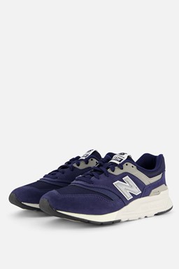 997H Running Sneakers blauw Suede