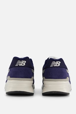 997H Running Sneakers blauw Suede