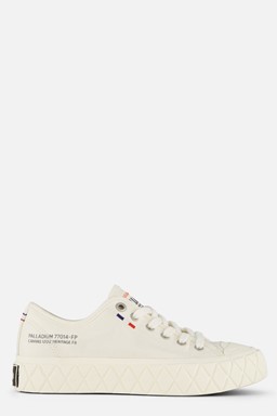 Palla Ace Low Sneakers wit Canvas