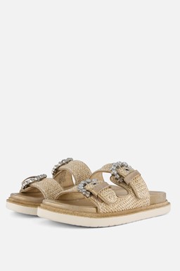 Sandalen taupe Synthetisch