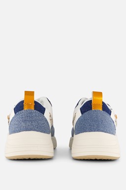 Denim Sneakers blauw Textiel