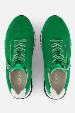 Sneakers groen Suede