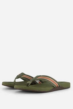Seaton Bay Slippers groen Polyester