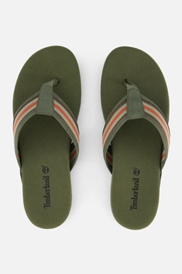 Seaton Bay Slippers groen Polyester